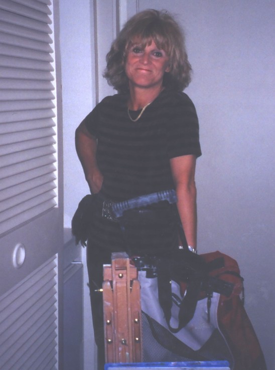 /this is me getting ready to go on a painting trip to Italy