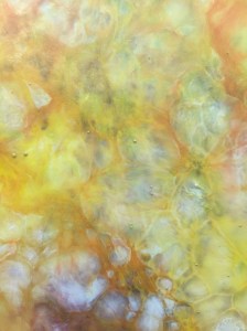 Soooo this is a beginning... Encaustic...12"x12"... I'm so absorbed with the nuance... I can't continue... I mean it is DELICIOUS what happens with wax with heat!